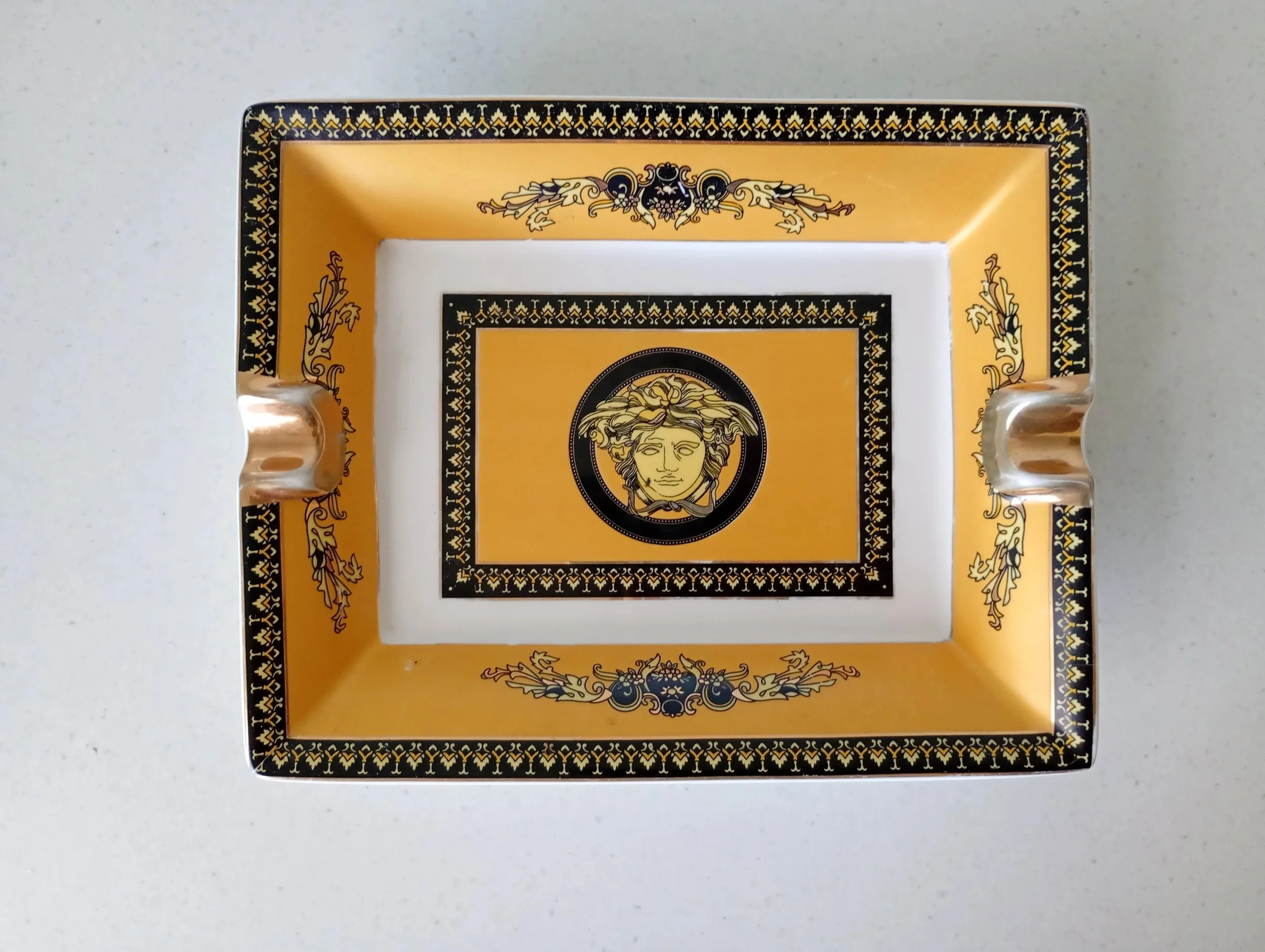 Versace Rosenthal Medusa Ashtray