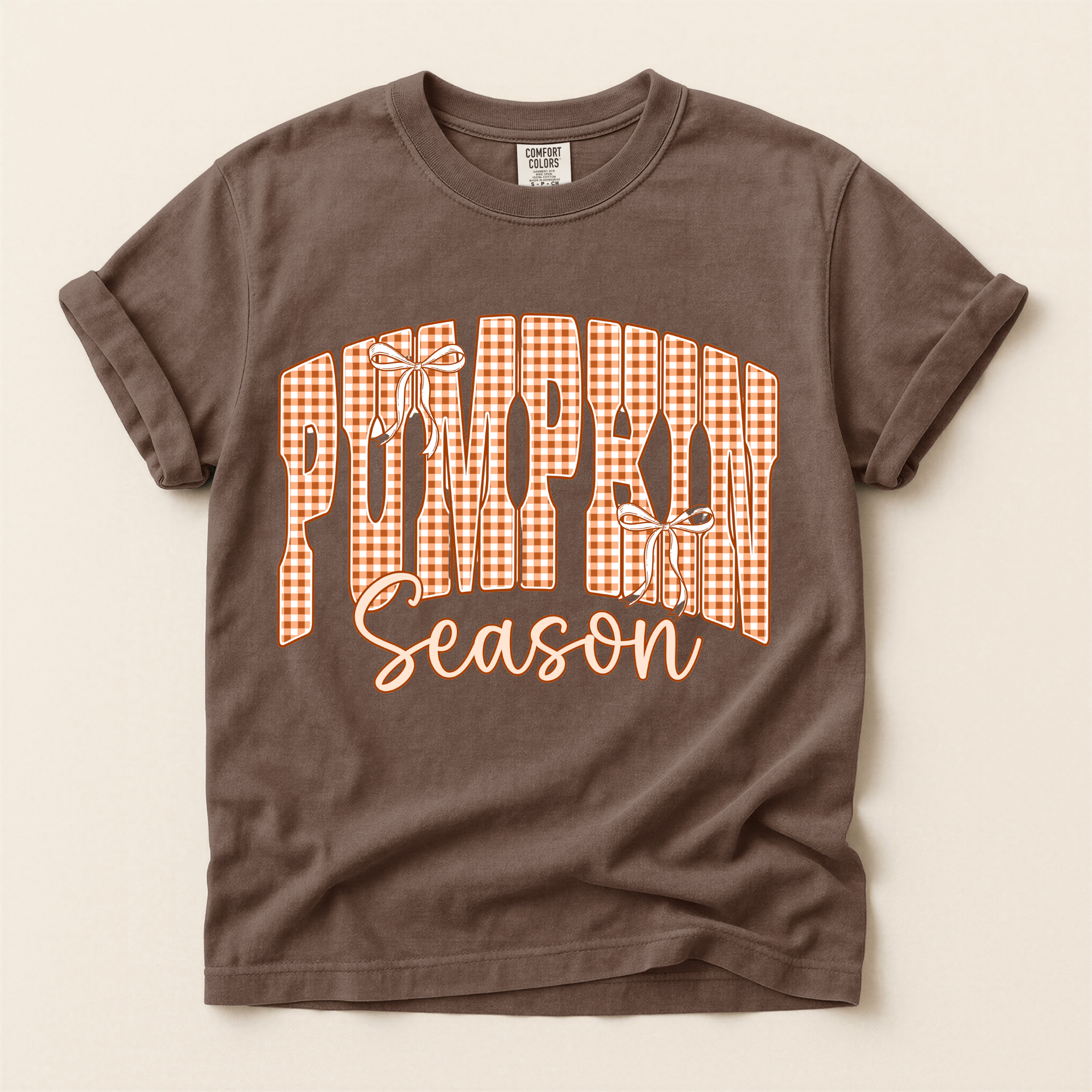 Pumpkin Season Bow Tee