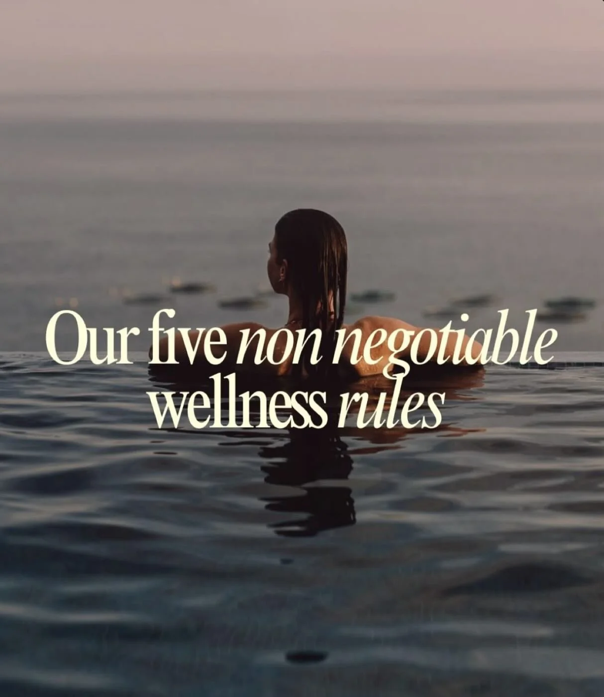 Wellness, but intentional.