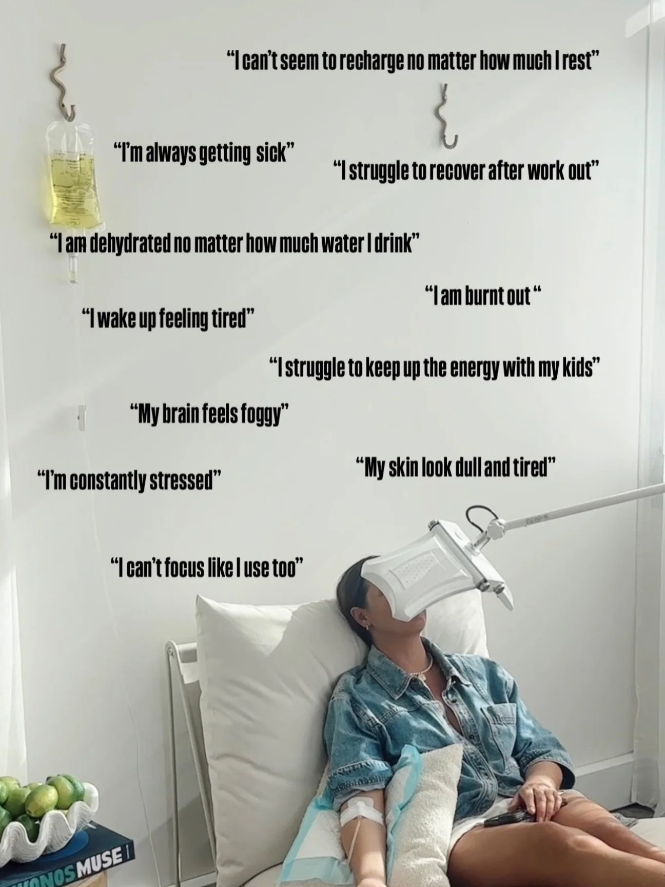 Sound familiar?

None of that is random. It&rsquo;s what depletion can actually sound like.

Sometimes your body is telling you it needs a little more support, not another coffee and a &ldquo;push through&rdquo; mentality.

Come in for a consultation