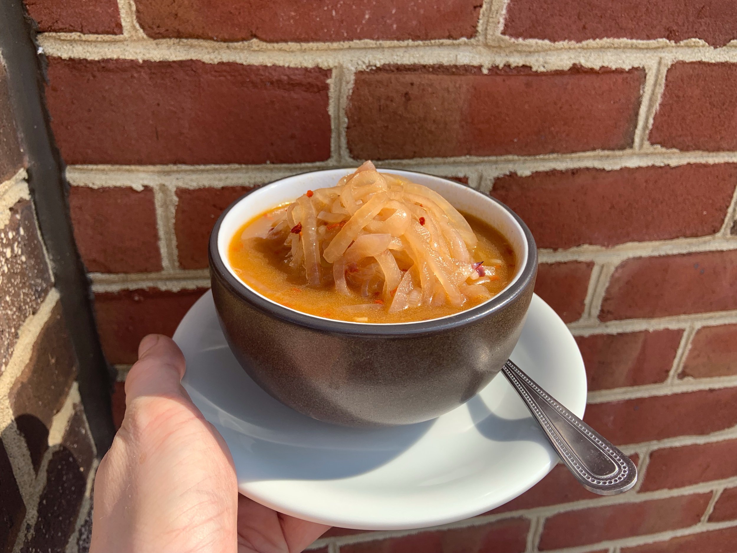 Vegetarian French Onion Soup