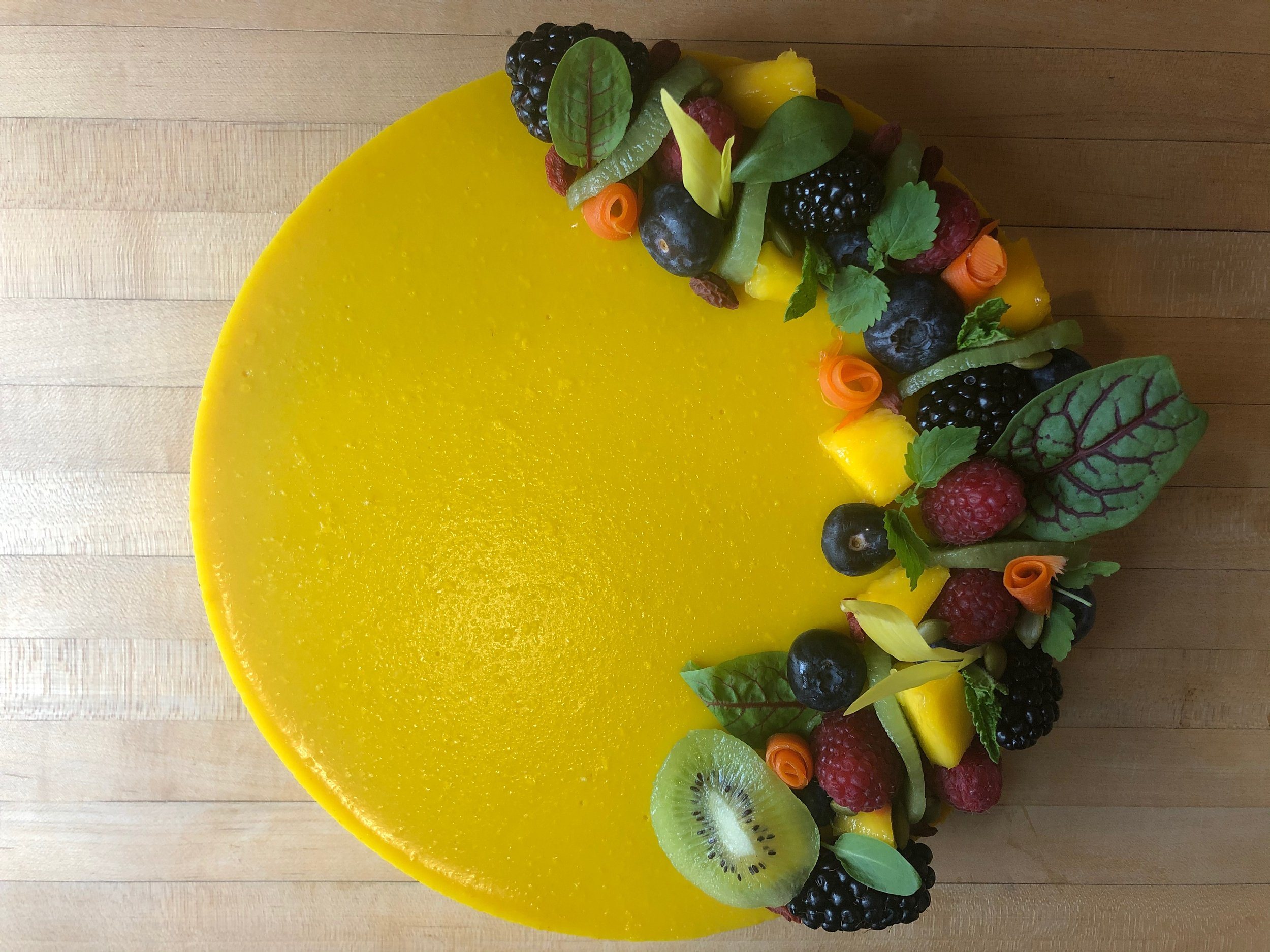 Citrus Turmeric Tart