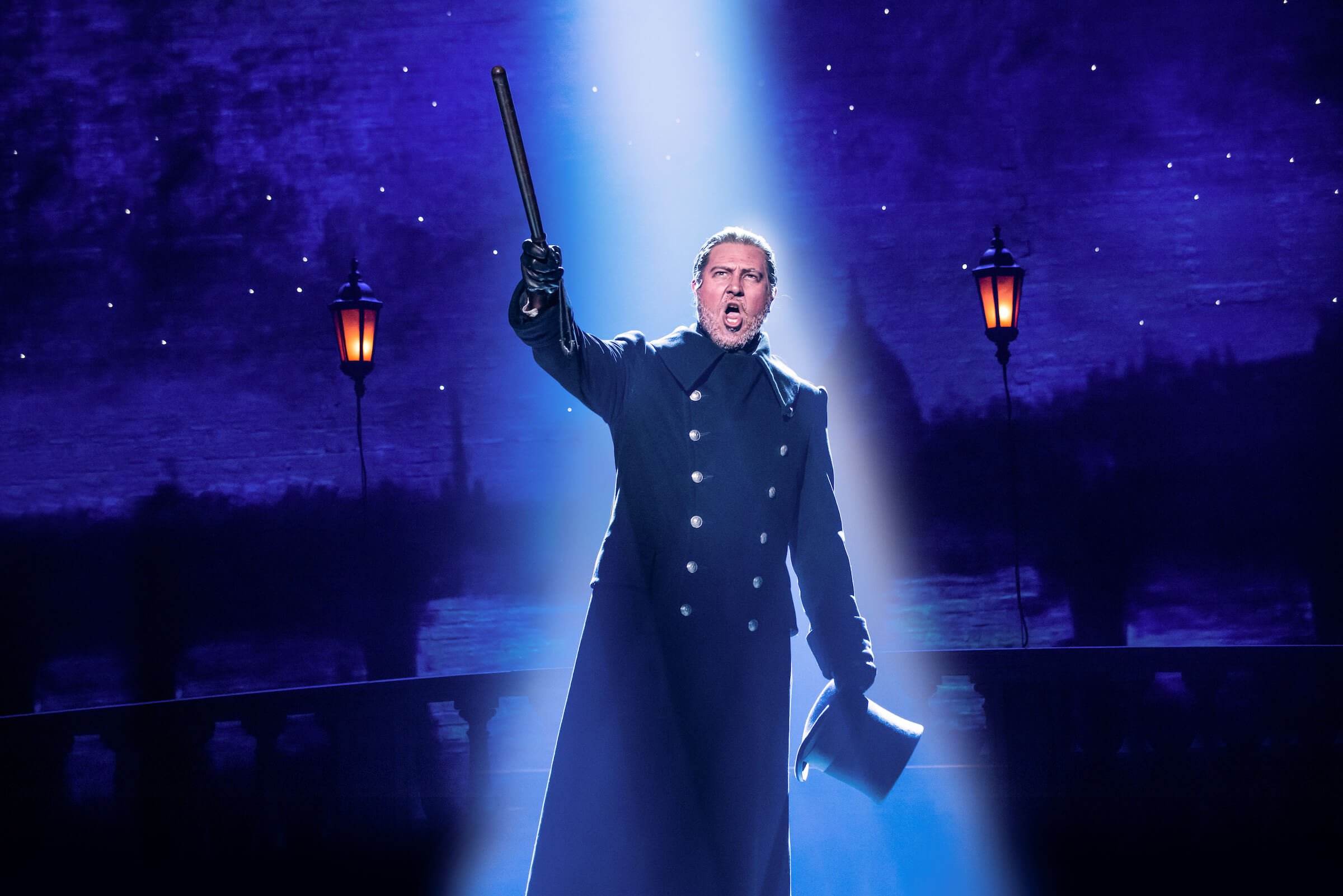  Preston Truman Boyd as Javert in  Les Misérables  