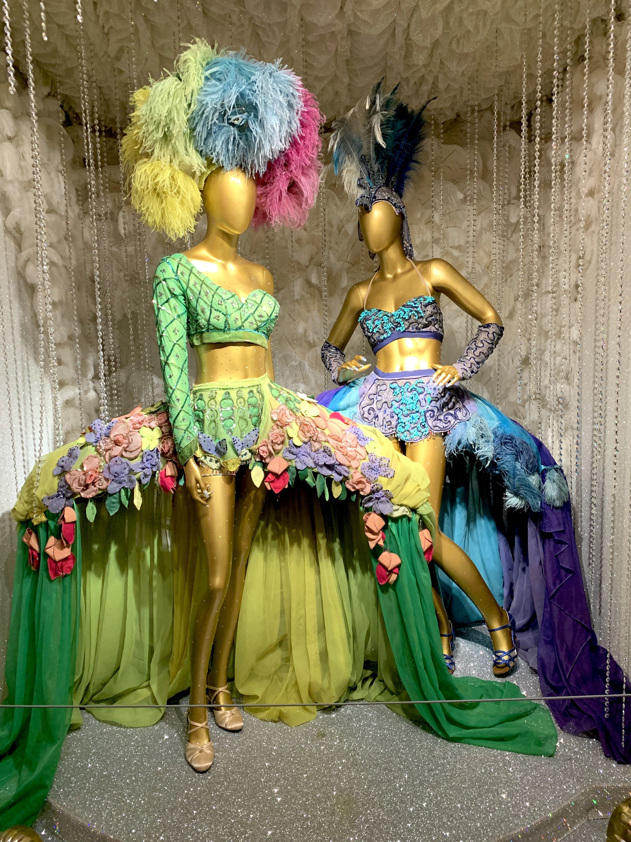 Follies costumes found in the New Amsterdam Theatre