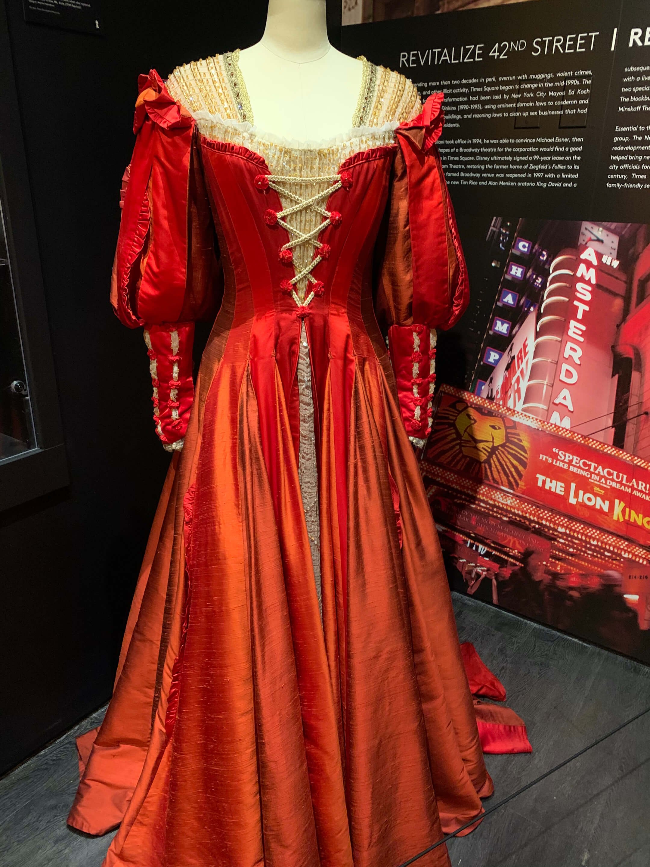  Dress from the revival of  Kiss Me, Kate  