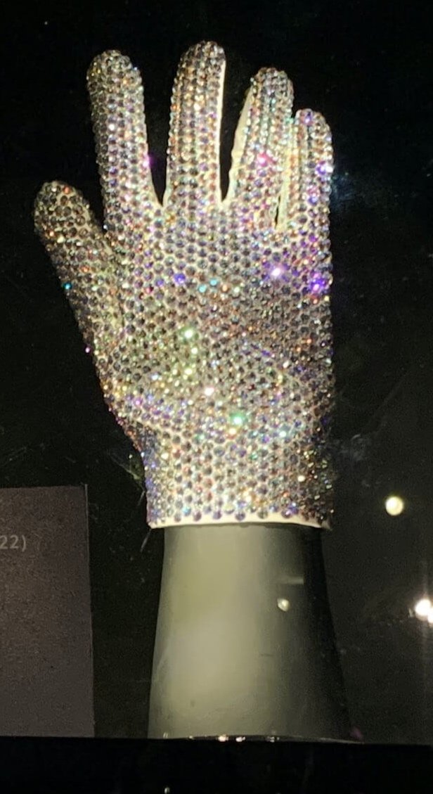  A glove worn in  MJ The Musical  
