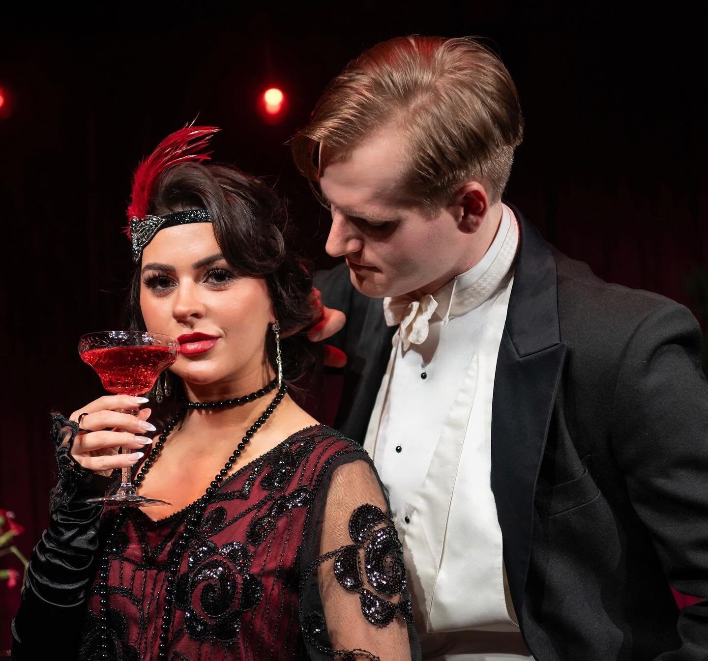 Welcome to the party, Old Sport! The new immersive Gatsby&rsquo;s Exhibition Party at @theatreraleigh is an interactive show and cocktail experience full of the dazzle and charm of the 1920s. The theater world is in the midst of a Gatsby frenzy, and 