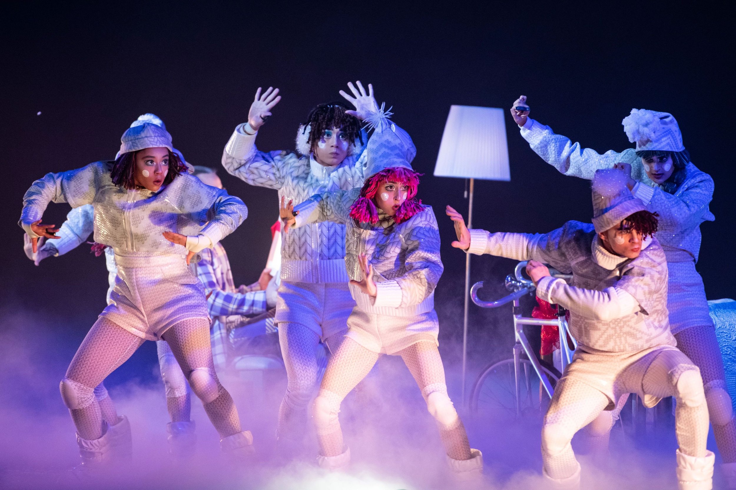 Dancing winter elves; photo credit to Michael Last