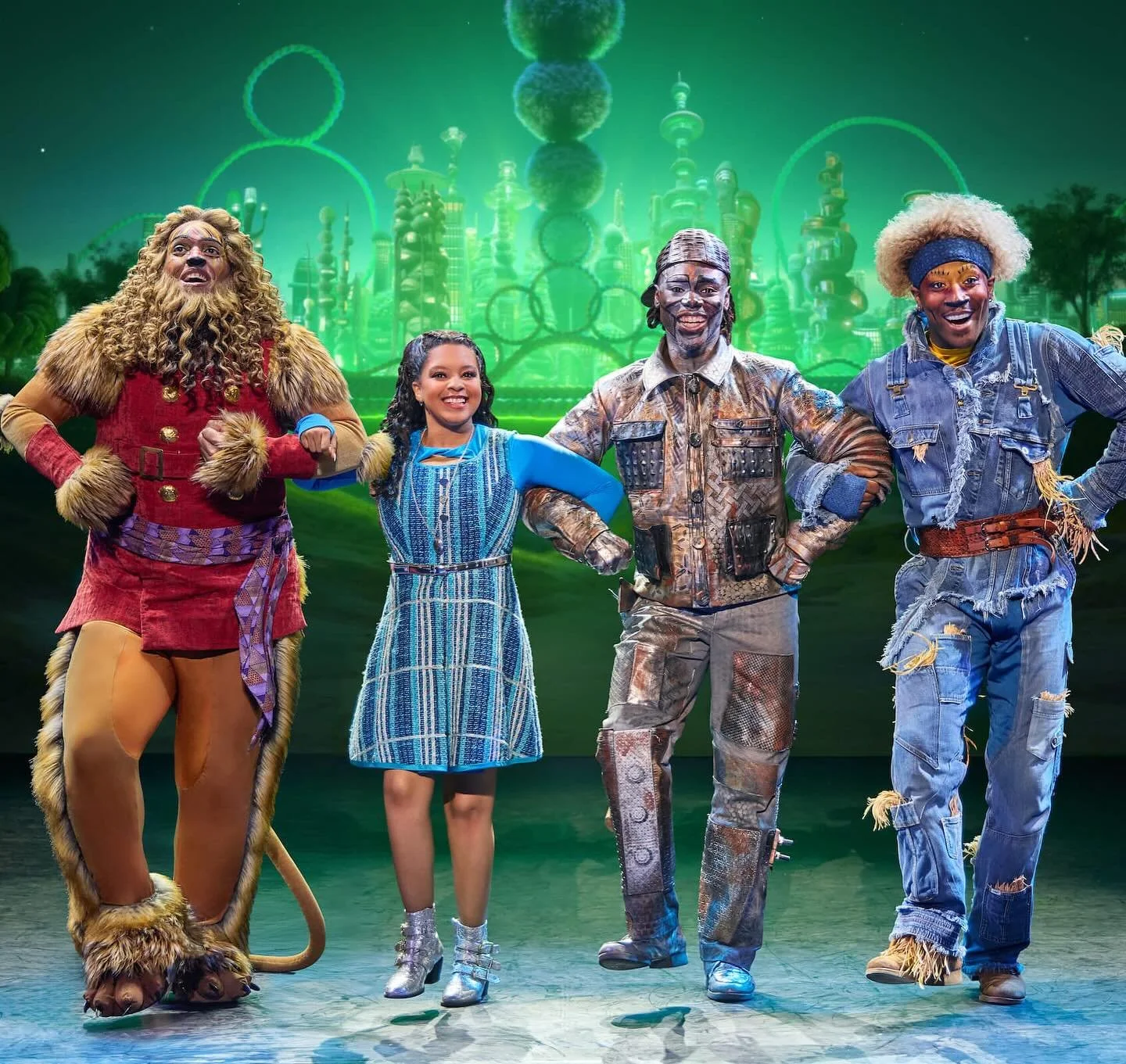 Today is the last day to catch @thewizbway, so ease on down the road to @dpacnc ! Based on the original book &ldquo;The Wonderful Wizard of Oz,&rdquo; this retelling brings a score full of soul, gospel, rock, and disco funk, while keeping all the lov