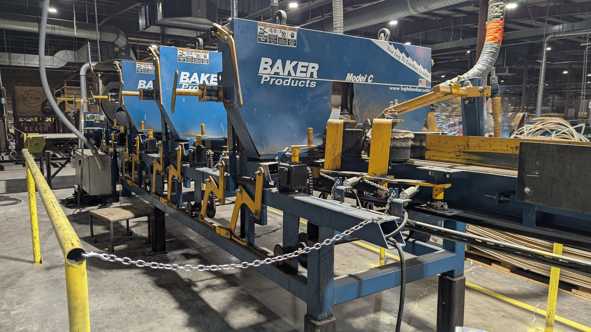 Baker "C" 4-Head Band Resaw