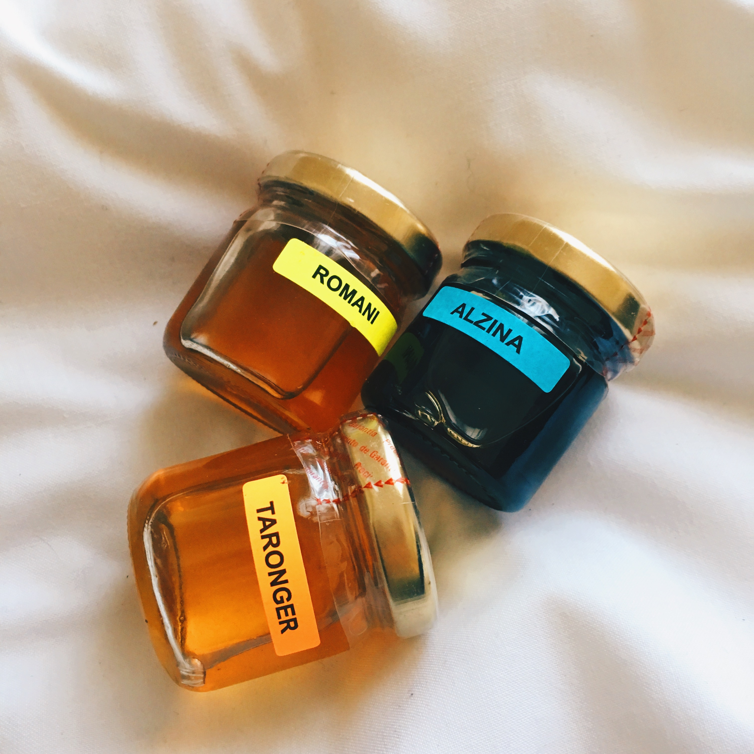 Honey harvested and bought from Mont Serrat