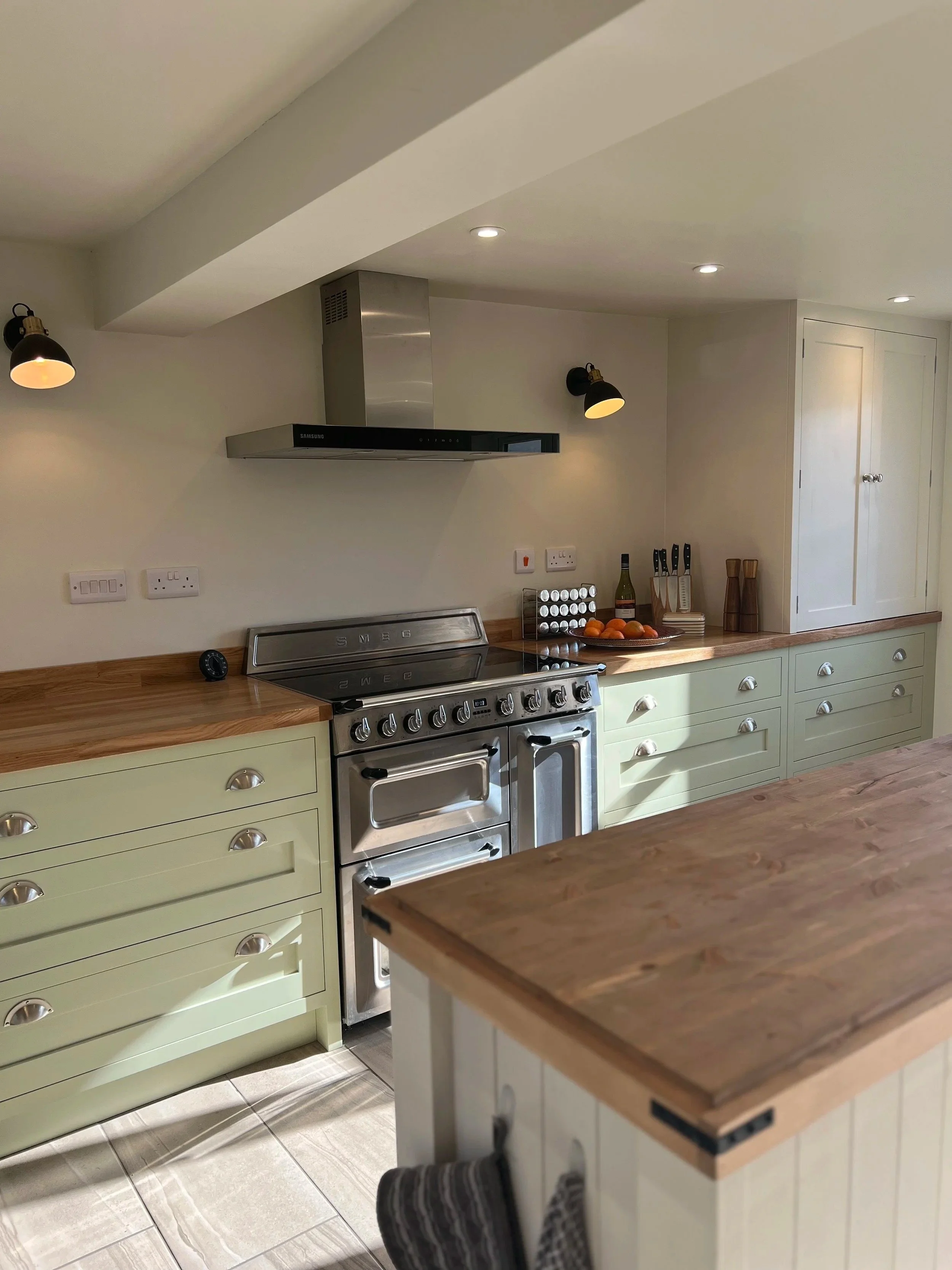 Green Shaker Kitchen