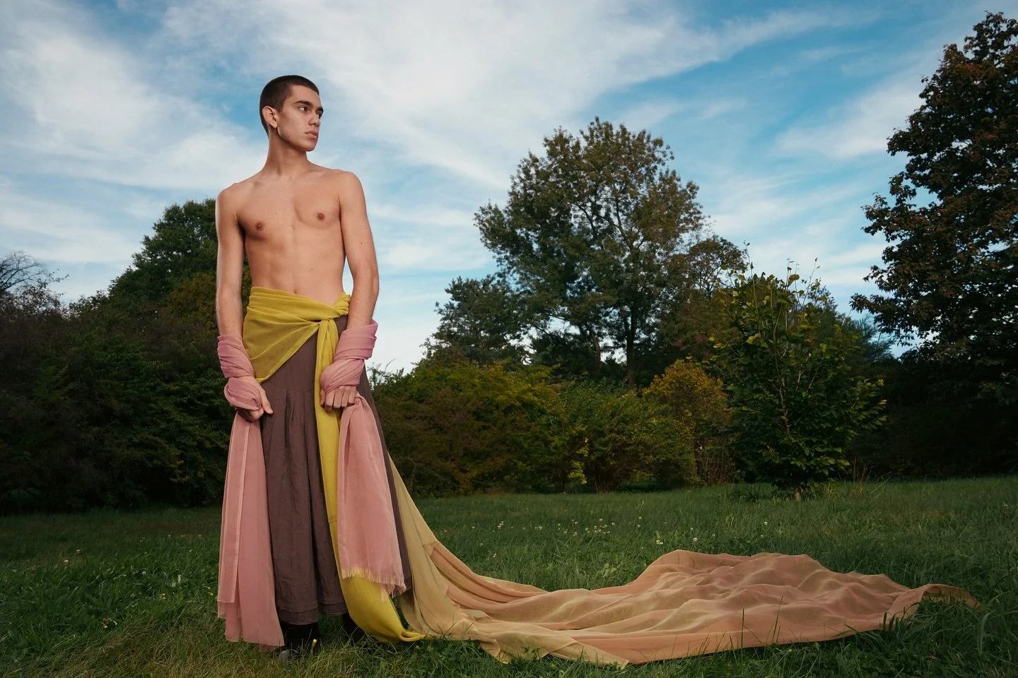 Editorial experiment shoot with @djkotkin before it starts to get cold!
Design by, @cambriacook @pais.clem @sophie.rasmu 
Photo assistant, @_sashaturbow 
Grip team, @nw.gibbs 
BTS, @sophie.rasmu @nw.gibbs 
Other team/locations, @amelie.boerger @noram