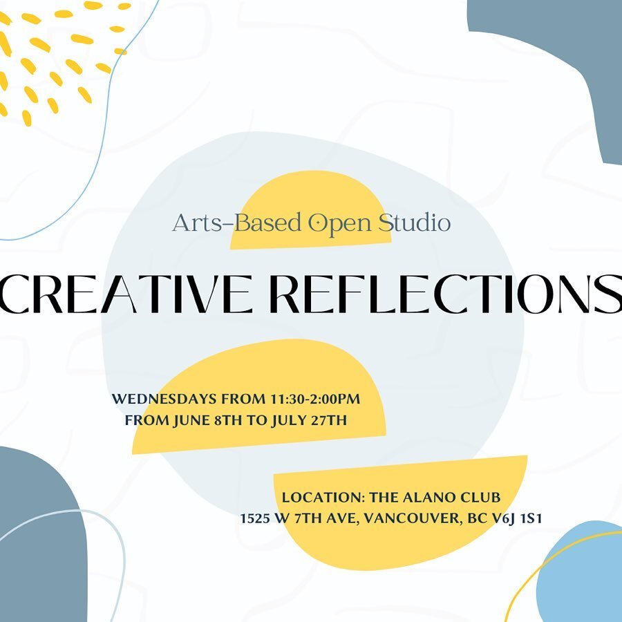 Join us for an Arts-Based Open Studio for connection, creation and healing. We will be using the Daily Reflections book to spark inspiration.

There is no art experience necessary in order to join, just a willingness to connect in new ways! Come to t