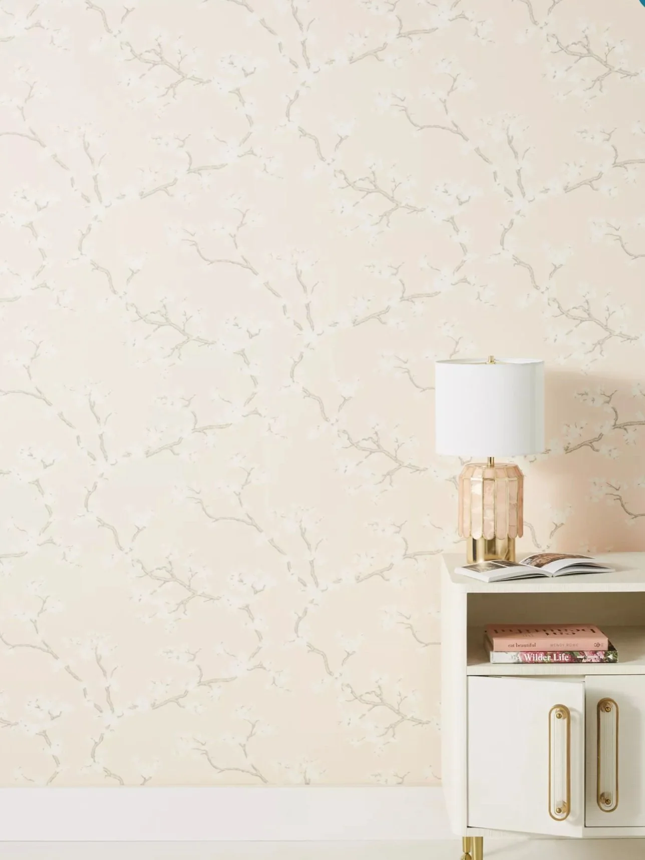 Branches Wallpaper - Pink