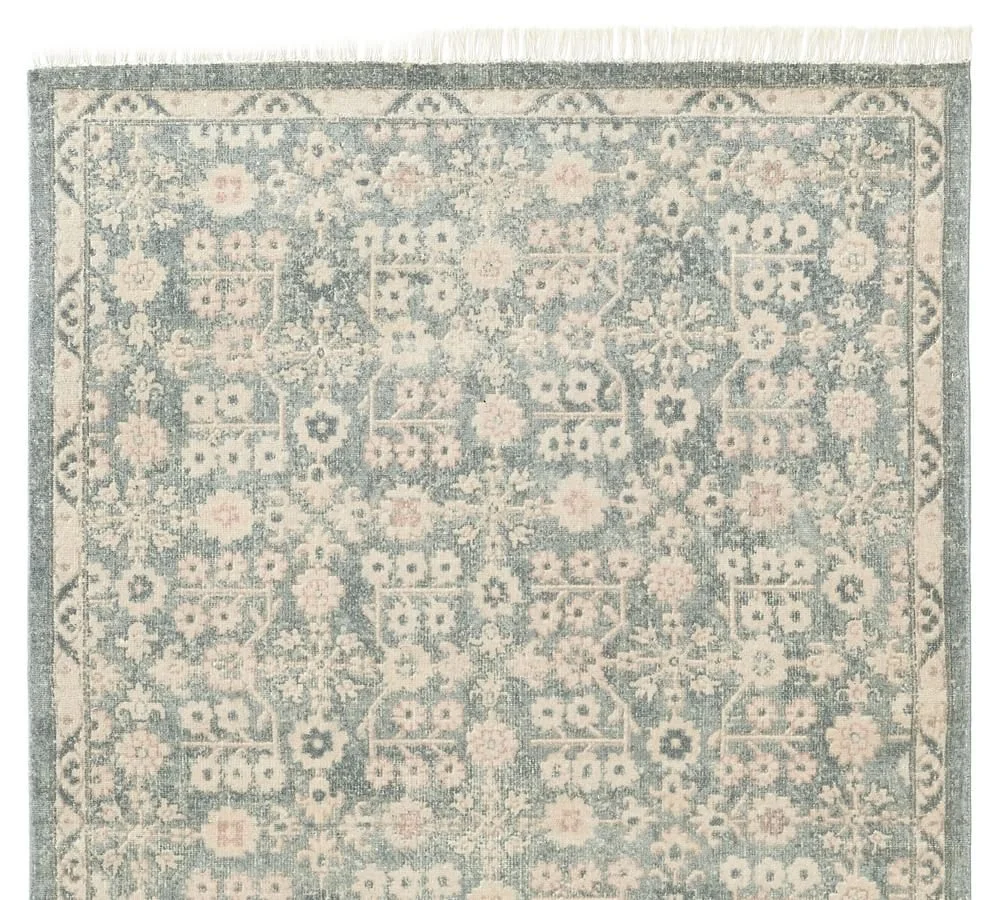 Carmine Handwoven Wool Rug