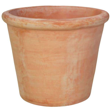 10 in. Clay Vasum Pot
