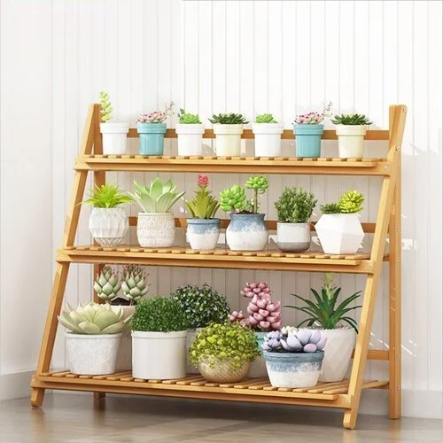 Folding Flower Plant Stand