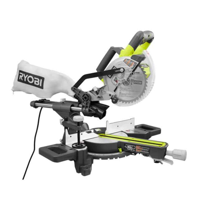 Ryobi 7-1/4 in. Compound Sliding Miter Saw