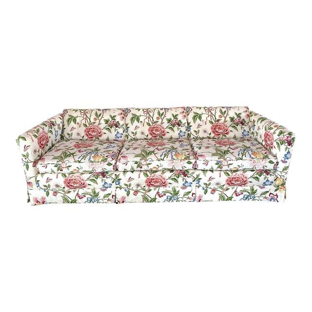 Grandmillenial Chintz Chinoiserie Floral Sofa