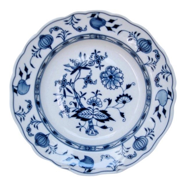 Meissen Blue Onion Soup Bowl