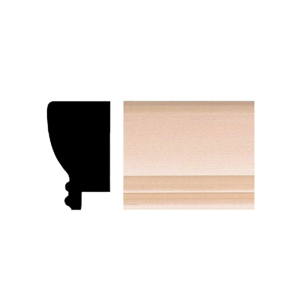 7/8 in. x 1-1/2 in. x 96 in. Hardwood Picture Frame Moulding