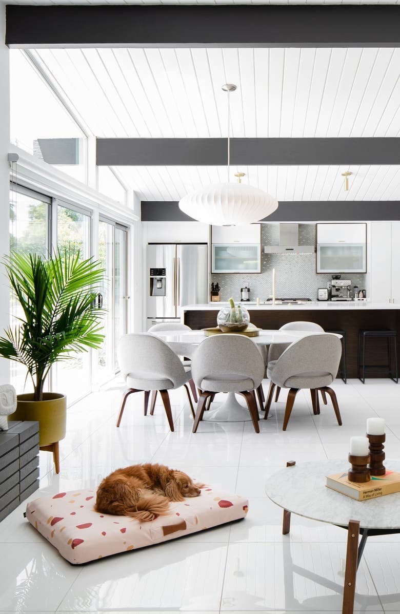 Terrazzo Rectangle Dog Bed by Laylo Pets