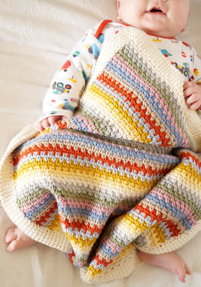 Baby Afghan Pattern by LittleDoolally