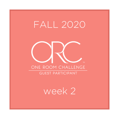 Fall 2020 One Room Challenge® Guest Participants, Week 2
