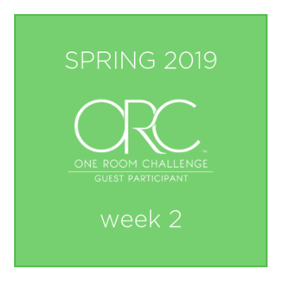 SPRING 2019 ONE ROOM CHALLENGE™ GUEST PARTICIPANTS, Week 2