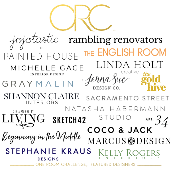ONE ROOM CHALLENGE™, SPRING 2018, WEEK 1