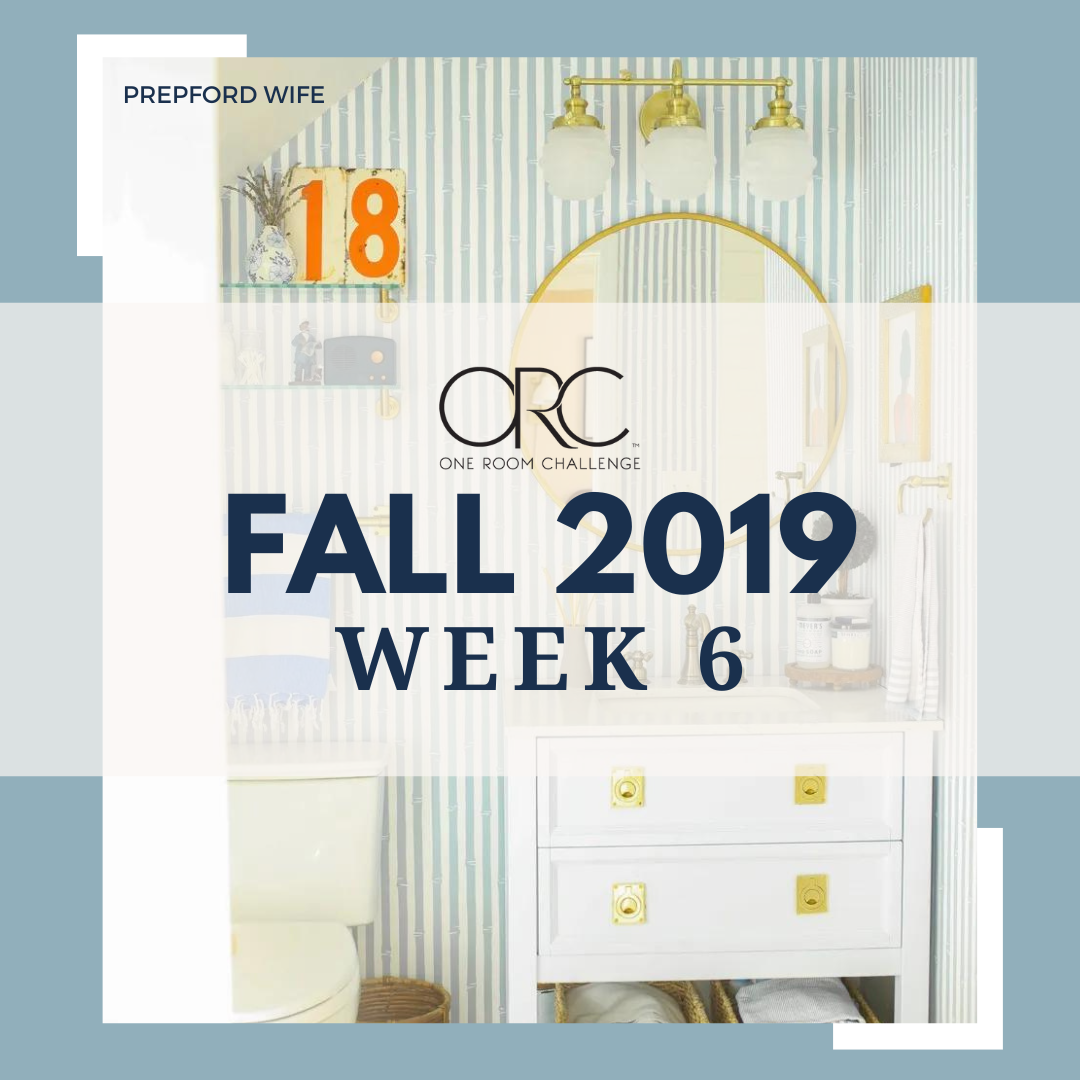 One Room Challenge Fall 2019 Project Coast to Coast Week Three: No Turning  Back - CHRISTINE KOHUT INTERIORS
