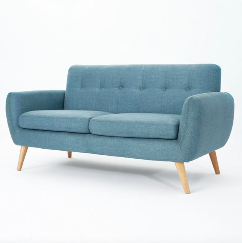 Josephine Mid-Century Modern Petite Sofa