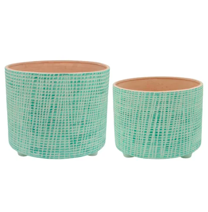 Ramage 2-Piece Ceramic Pot Planter Set (Set of 2)