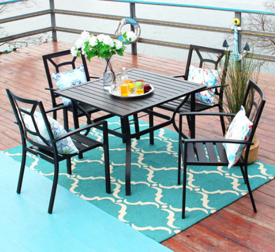 Square 4 - Person Outdoor Dining Set