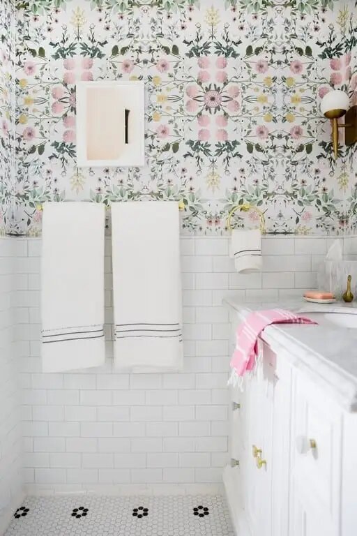 24 Rooms with Floral Wallpaper + Style Breakdown — ONE ROOM CHALLENGE®