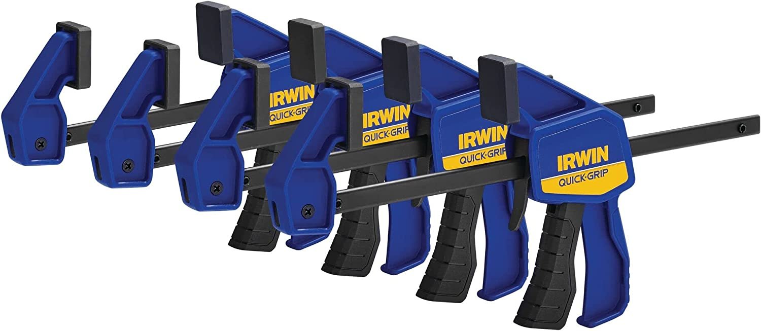 IRWIN QUICK-GRIP Clamps, 6-Inch, 4-Pack