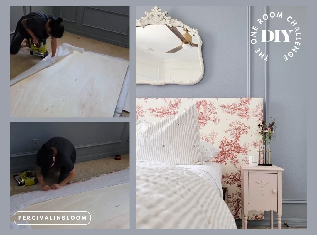 Game-Changing DIY Upholstered Headboard DIY That\'s Easy ...