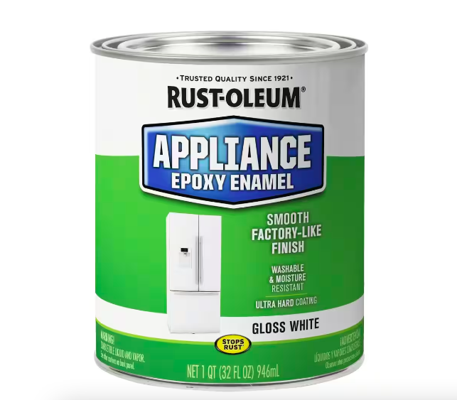 Rust-Oleum Specialty 1 qt. Appliance Epoxy Gloss White Interior Enamel Paint