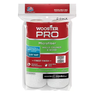 Wooster 4-1/2 in. x 3/8 in. Pro Microfiber High-Density Fabric - Finest Finish