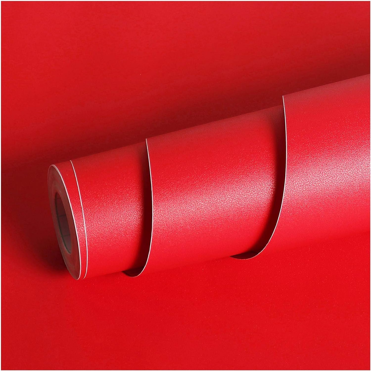 Red Contact Paper Peel and Stick Roll