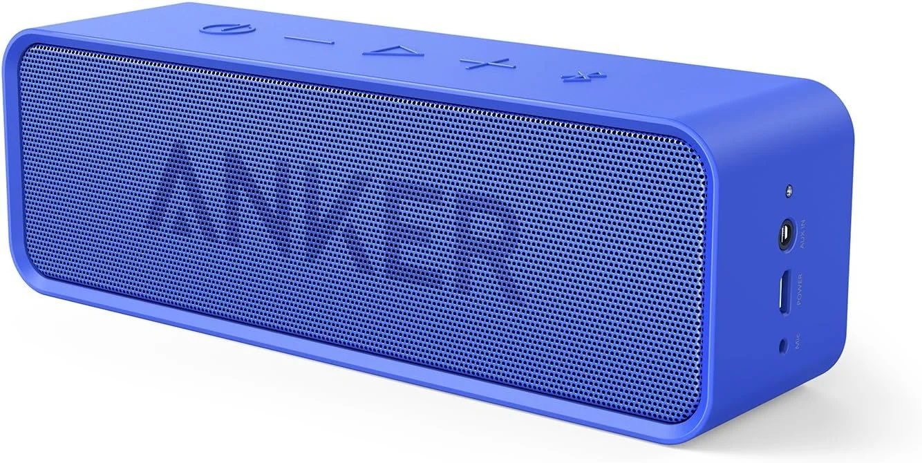 Anker Soundcore Portable Bluetooth Speaker, 24H Listening Time