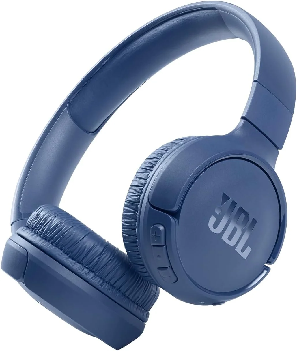 JBL Tune 510BT Wireless On-Ear Headphones, 40H Listening Time