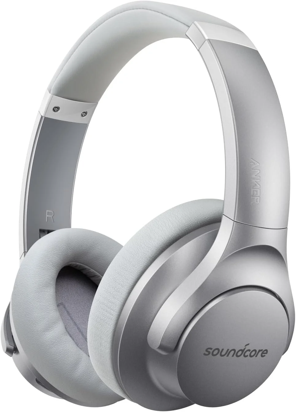 Soundcore Anker Life Q20 Hybrid Active Noise Cancelling Bluetooth Headphones, 60H Listening Time