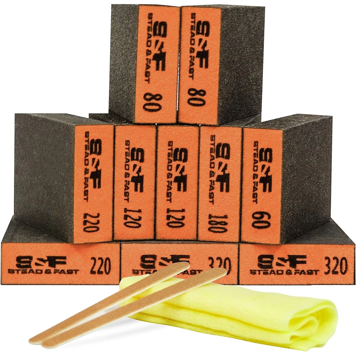Sanding Block 10 pcs with Tack Cloth