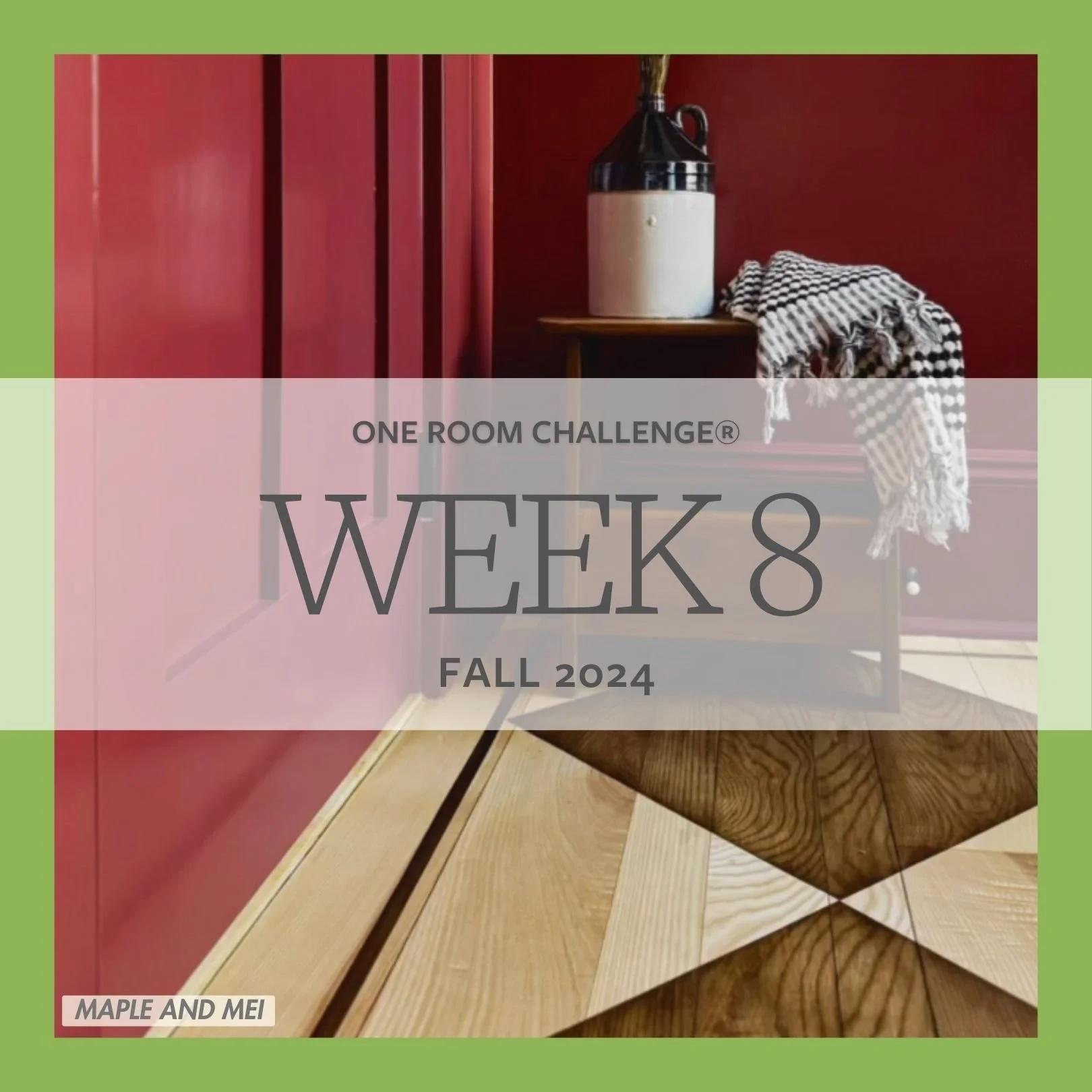 Fall 2024 - Week 8 (The Reveals!)