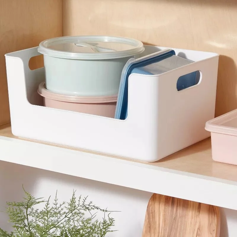 Large Plastic Open Face Pantry Bin