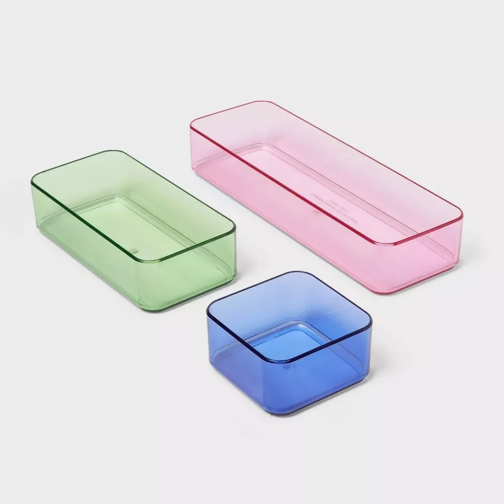 3pk Drawer or Desktop Trays