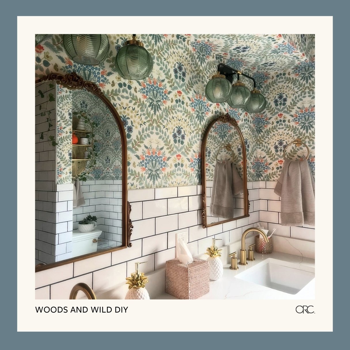 Community Spotlight: Woods and Wild DIY on  Designing the Perfect Bathroom for Four Swiftie Daughters