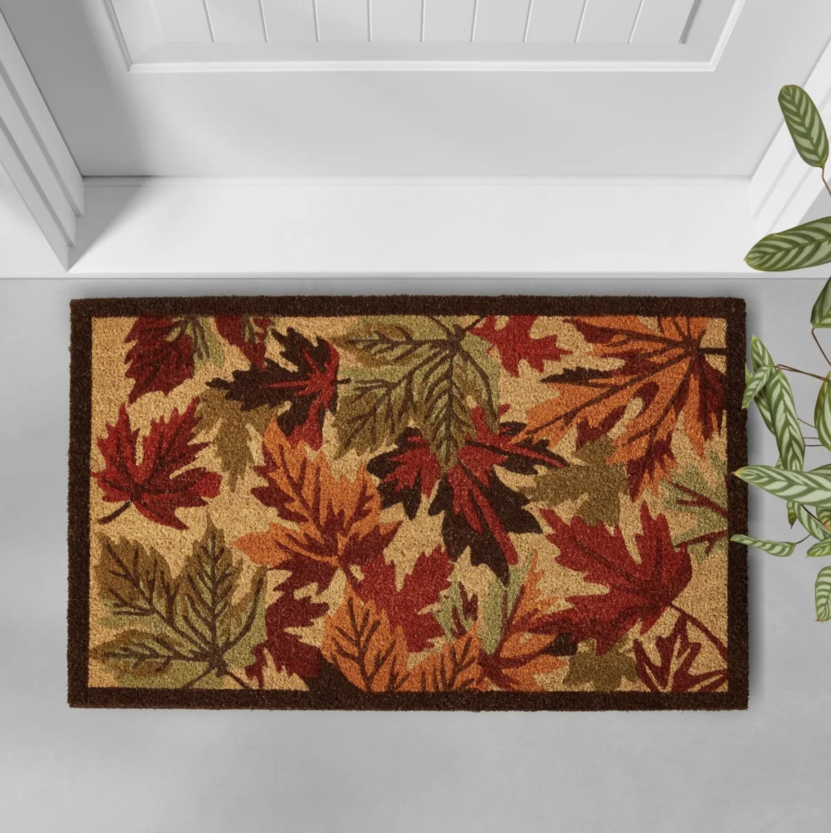 Williams Sonoma Auburn Leaves Doormat